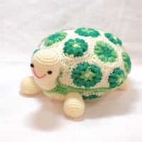 モチーフつなぎのかめさん＊あみぐるみNo.120