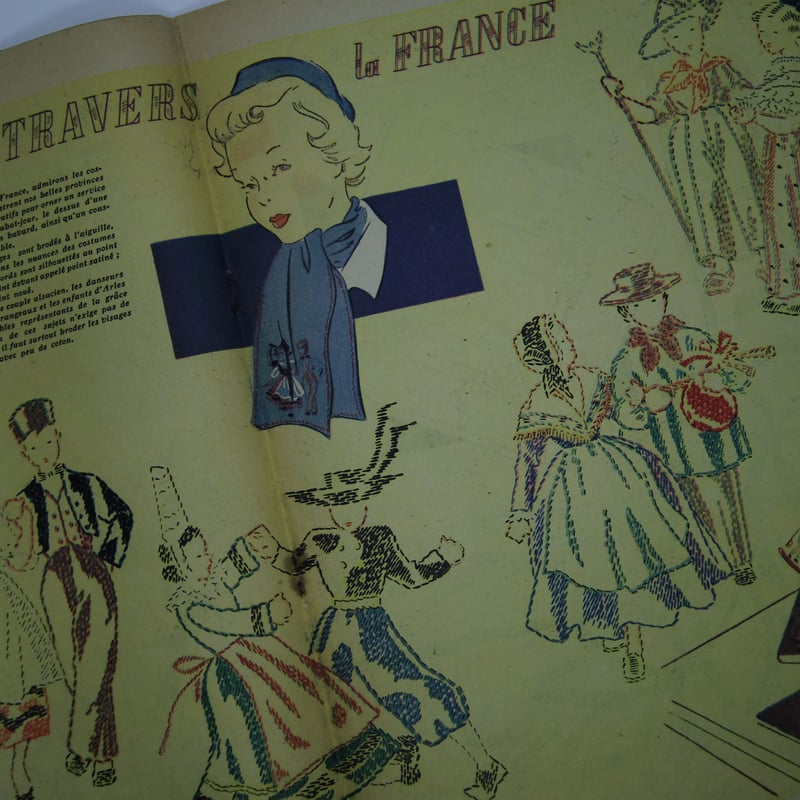 Mon Ouvrage】フランスの手芸雑誌 1950's ヴィンテージ | FORN VIN