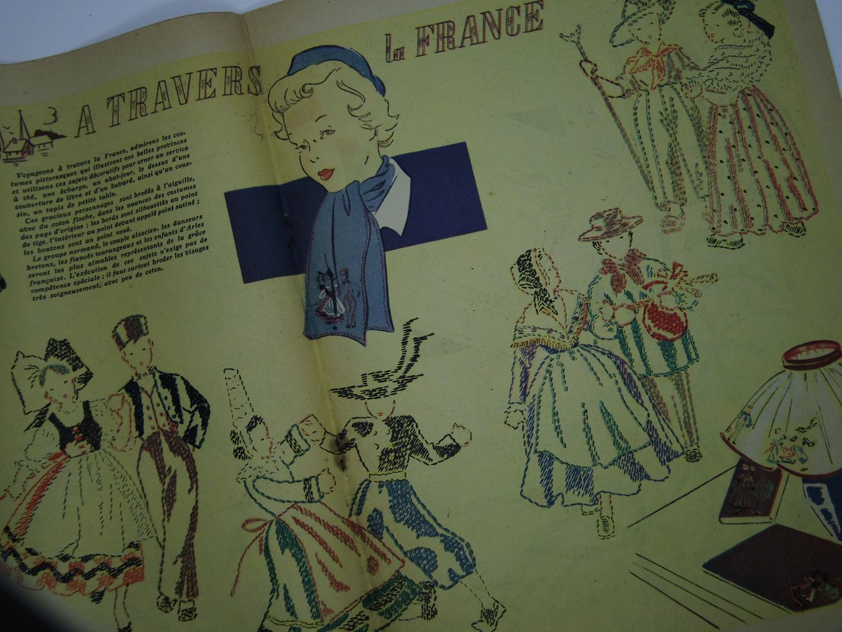 Mon Ouvrage】フランスの手芸雑誌 1950's ヴィンテージ | FORN VIN