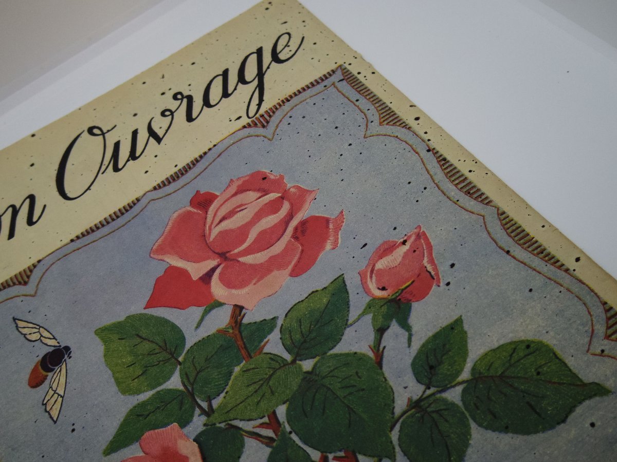Mon Ouvrage】フランスの手芸雑誌 1950's ヴィンテージ | FORN VIN
