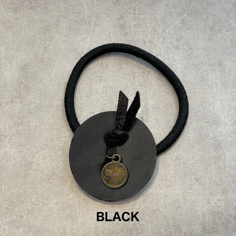 gr.オリジナルレザーヘアゴム／本革ハンドメイド／日本製 | gr.