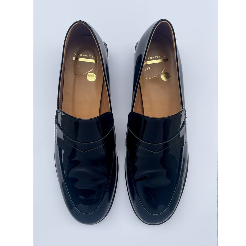 ourブラック エナメル ローファー　22.5センチ ourブラック エナメル ローファー 22.5センチ Firsthand/エナメル