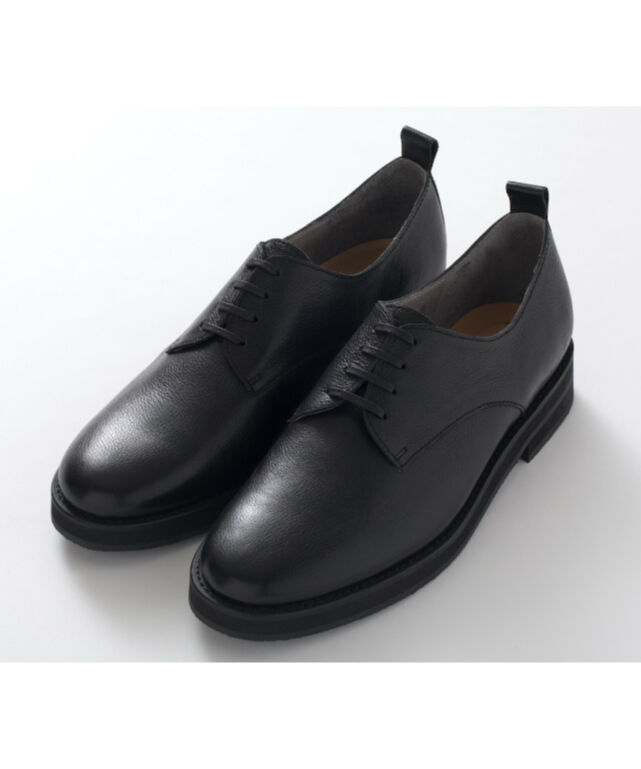 que shoes キュー レースアップシューズ ブラック L/24.5cm que shoes キュー レースアップシューズ ブラック L/24.5cm que