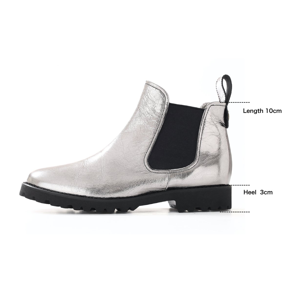 【美品】クラシックマキシショートブーツ シルバー fit=scale-down,w=1200