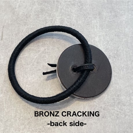 gr.オリジナルレザーヘアゴム／本革ハンドメイド／日本製