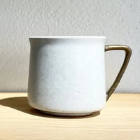 鹿追焼　白マット