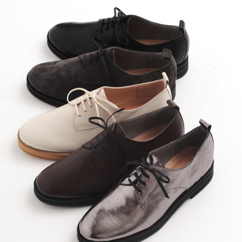 21.5cm-26cmレースアップシューズ/シルバーメタリック | gr. 21.5cm-26cmレースアップシューズ/シルバーメタリック | gr.