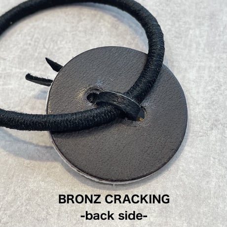 gr.オリジナルレザーヘアゴム／本革ハンドメイド／日本製