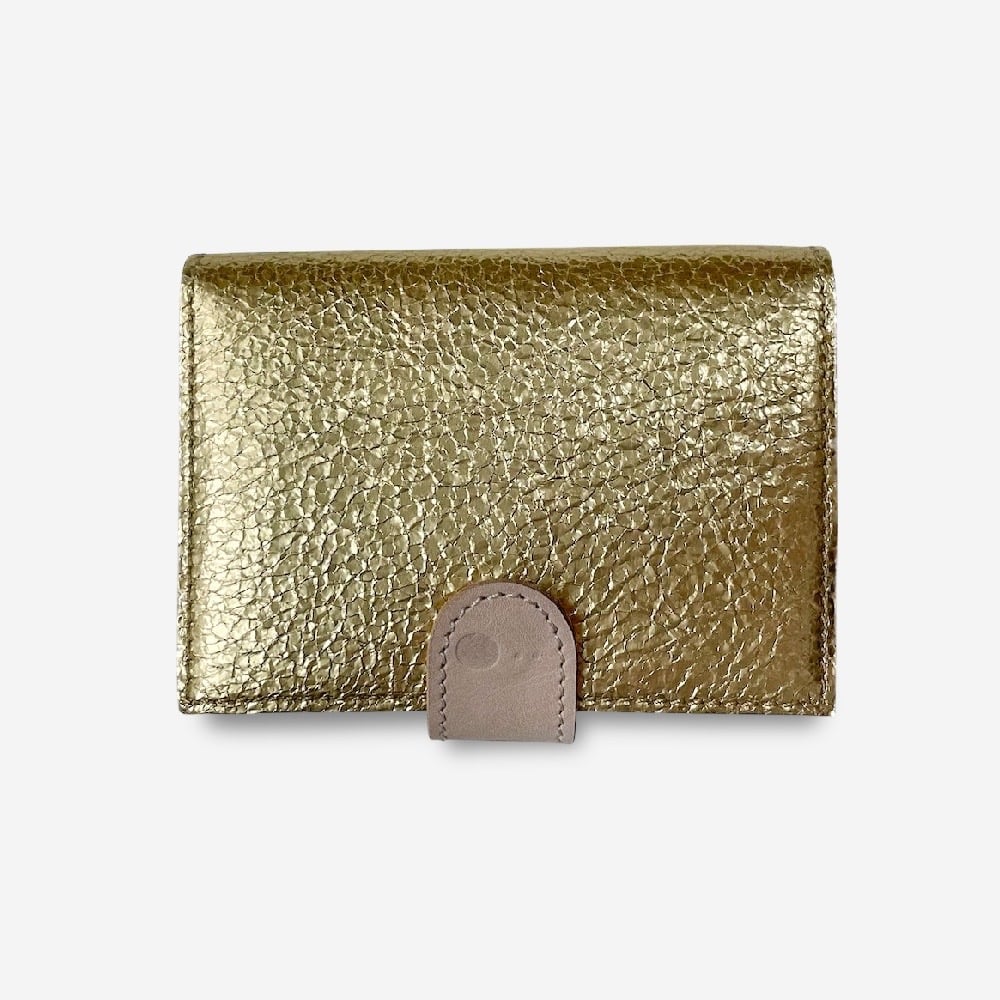 ジーアール（gr．）/レザーカードケース ／ゴールド レザーカードケース ／ゴールド | gr.