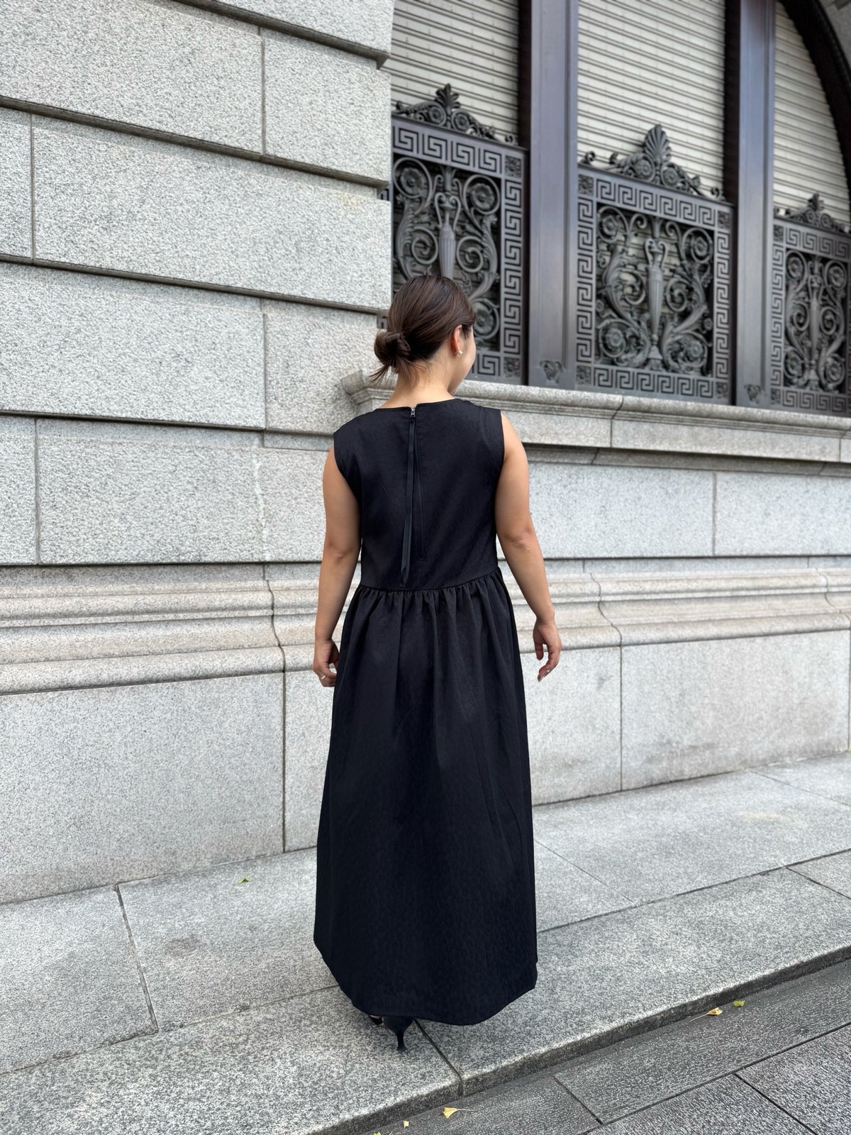 【サマーセール中】美品CLANEフラワージャガードワンピース CLANE（クラネ）の「【CLANE(クラネ)】FLOW FLOWER JACQUARD ONE