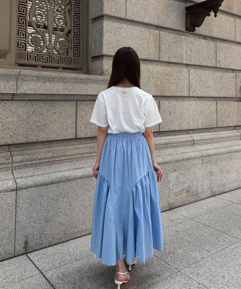 スウィッチングスカート(ブルー) | Syell Raffiné