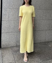 クシュクシュワンピース(イエロー)