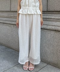 シアーシャイニングパンツ-SSサイズ-(ホワイト)