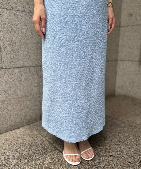 クシュクシュワンピース(ブルー)