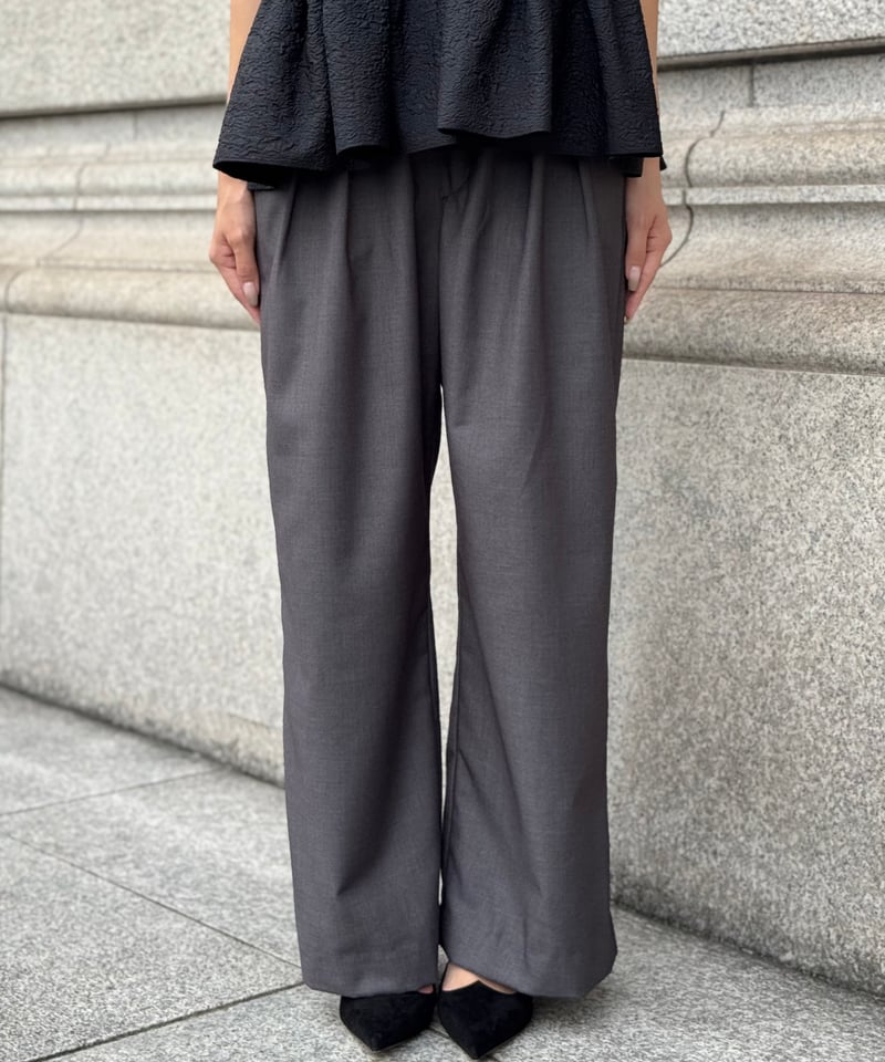 イージーパンツ-Sサイズ-(グレー) | Syell Raffiné