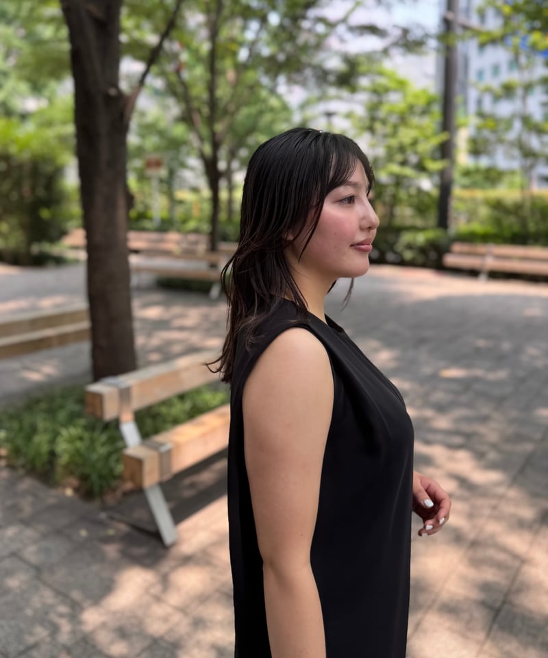 スタイリッシュサロペット(ブラック) | Syell Raffiné