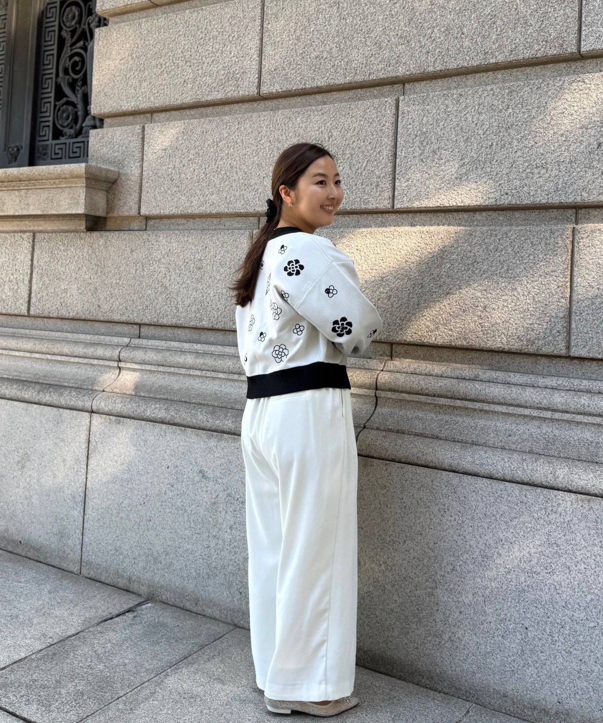 イージーパンツ-SSサイズ-(ホワイト) | Syell Raffiné