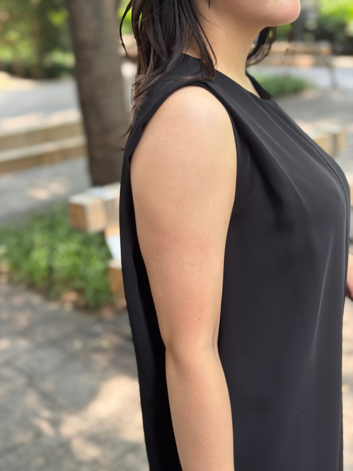 スタイリッシュサロペット(ブラック) | Syell Raffiné