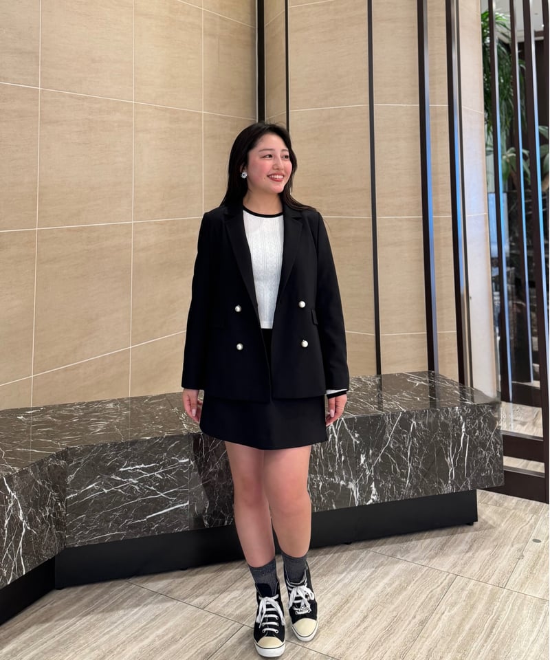 ラップショートパンツ -ブラック- | Syell Raffiné