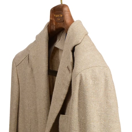 LUCA VERDICCHO / NORFOLK JACKET /生成りヘリンボーン