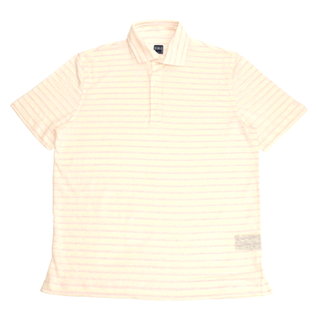 FEDELI / ZERO MM / LINO/COTONE RIGATO / FRESH PINK