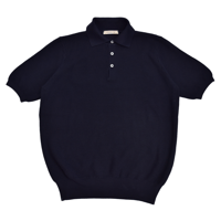 FIORONI / KNIT POLO STYLE SWEATER /