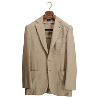 LUCA VERDICCHO / NORFOLK JACKET /生成りヘリンボーン