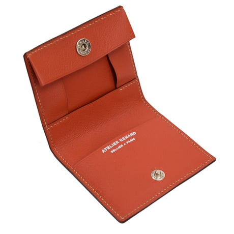 ATELIER RENARD / COIN CASE / BLUE・ORANGE