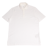 FEDELI / POLO ZERO MM / JERSEY GIZA / WHITE