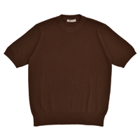 FIORONI / KNIT T-SHIRT STYLE SWEATER /