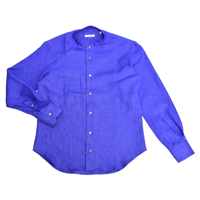 SIMONE ABBARCHI / BAND COLLAR SHIRT /