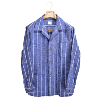 LUCA VERDICCHIO / SHIRT JACKET / BLUE STRIPE