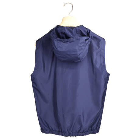 SVEVO / HOODED VEST / NAVY