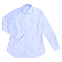 FRAY SHIRT / ROBERTO / SAXE BLUE / COTTON LINEN