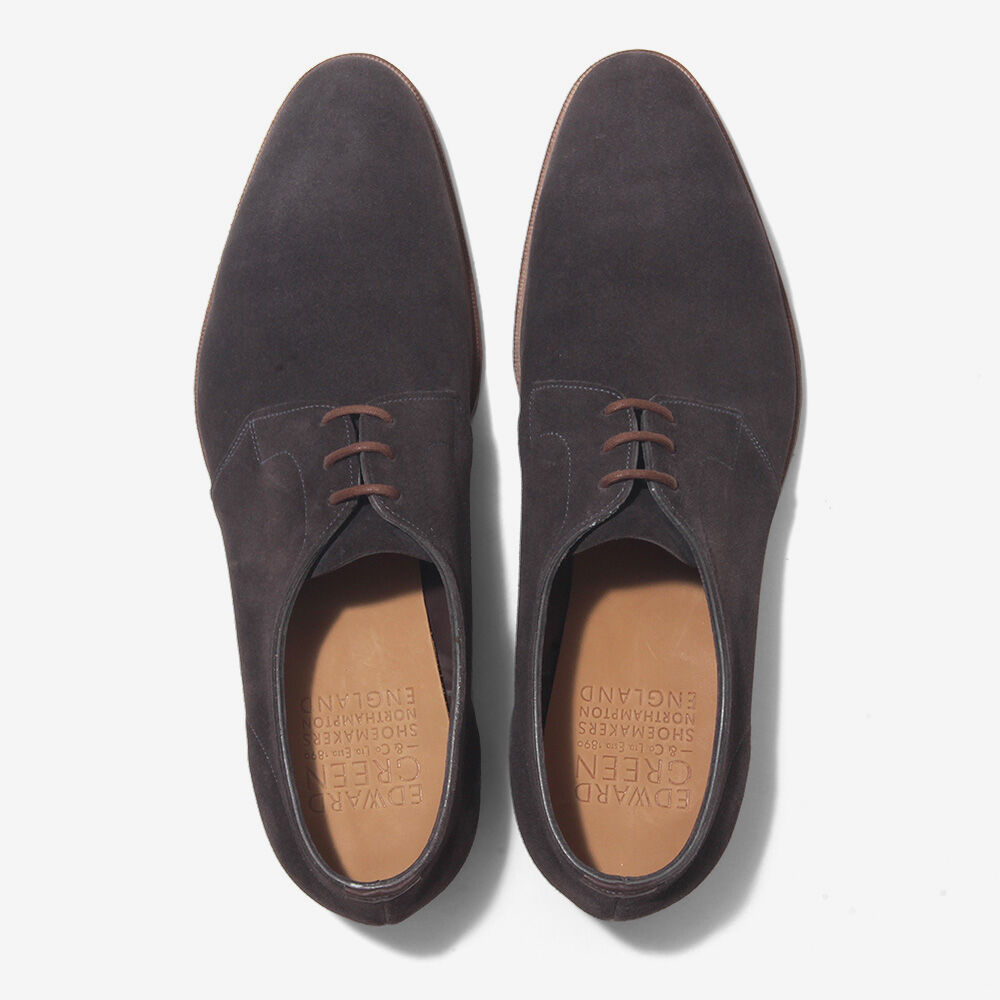 EDWARD GREEN / LUCCOMBE / LAVAGNA GREY SUEDE |