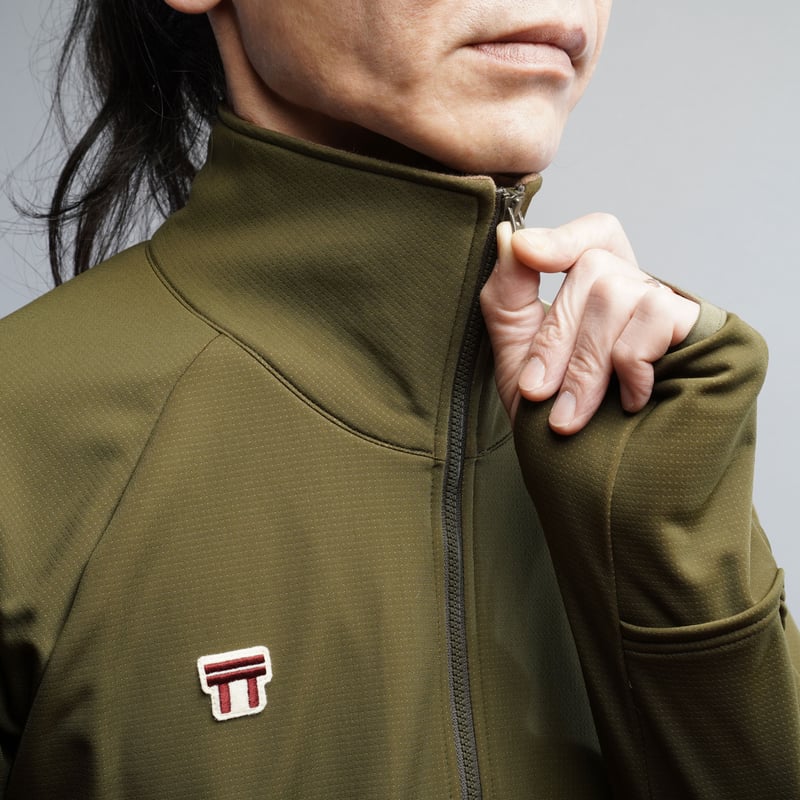T2 Jogger Jacket tabisuke tabizo トレイルラン T2 Jogger Jacket / Khaki | Tabisuke Tabizo