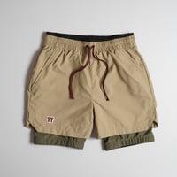 T2 Trail Shorts 2025 / Khaki | Tabisuke Tabizo