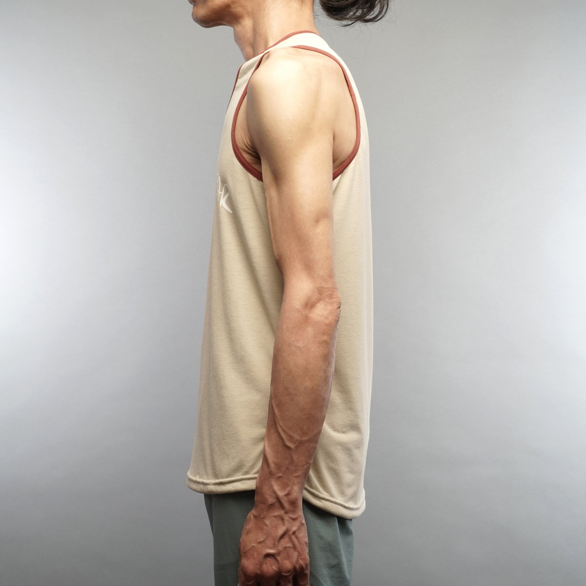 T2 Running Singlet 2025 / Beige | Tabisuke Tabizo