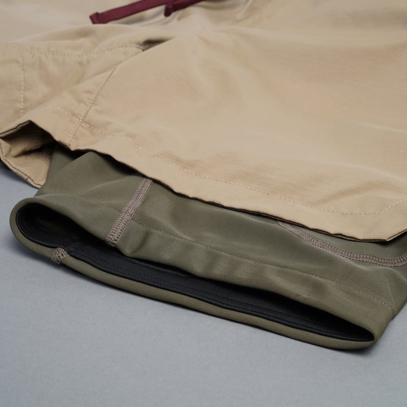 T2 Trail Shorts 2025 / Beige | Tabisuke Tabizo