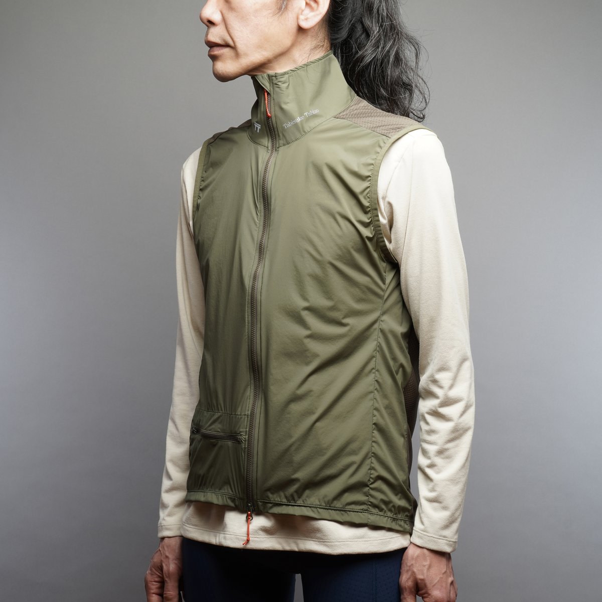 ウォーキング・ランニングウェア Tabisuke Tabizo T2Running WindShell Vest fit=scale-down,w=1200