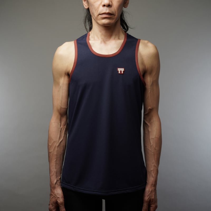 T2 Running Singlet / Navy | Tabisuke Tabizo T2 Running Singlet / Navy | Tabisuke Tabizo