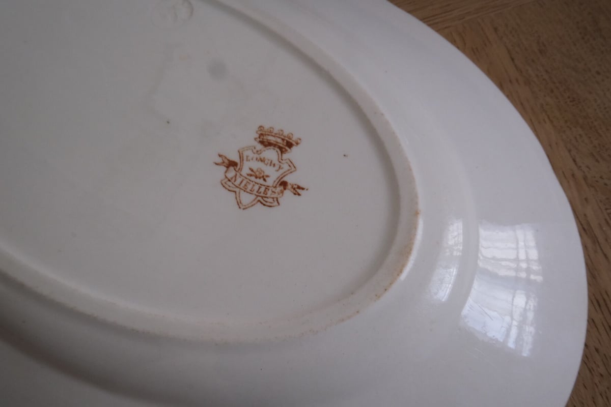 Longwy assiette ovale | colza
