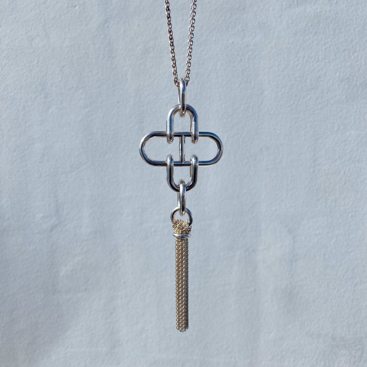 SOLD】HERMES Rose de Mer Necklace | Nice&Smooth