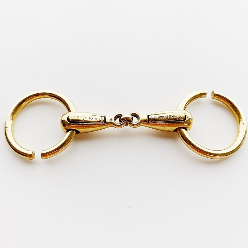 VINTAGE HERMES/エルメスH Key ring ビンテージ　カラビナ VINTAGE HERMES/エルメスH Key ring ビンテージ カラビナ