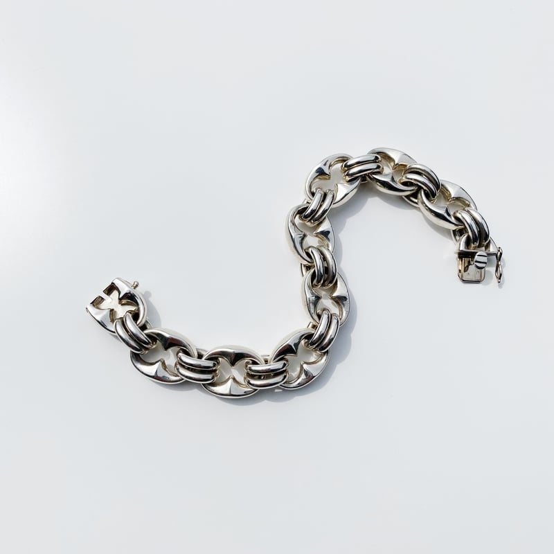SOLD】Vintage HERMES Donjon Bracelet | Nice&Smooth