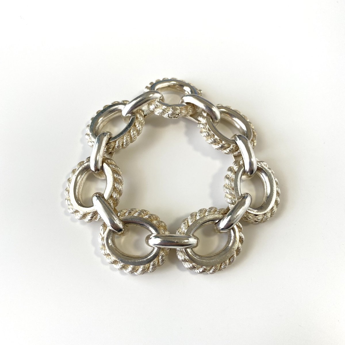 クルー様VINTAGE TIFFANY&Co. ツイスト ロープバングル
