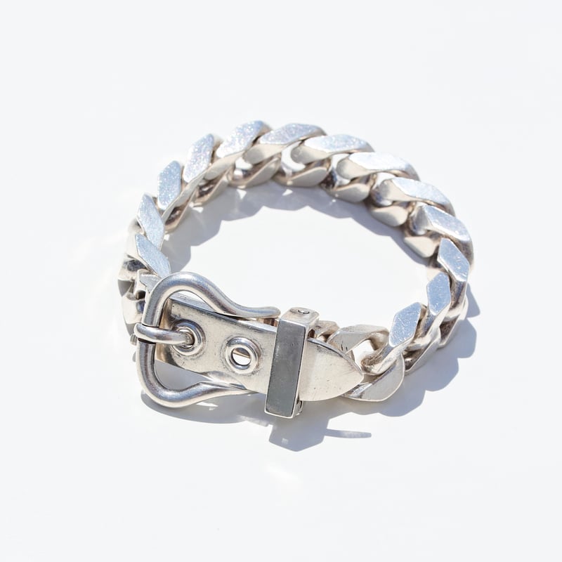 SOLD】Vintage HERMES Boucle Sellier Bracelet GM