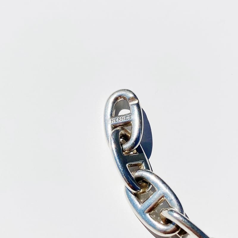 SOLD】Vintage HERMES Chaine d'Ancre Graduated N