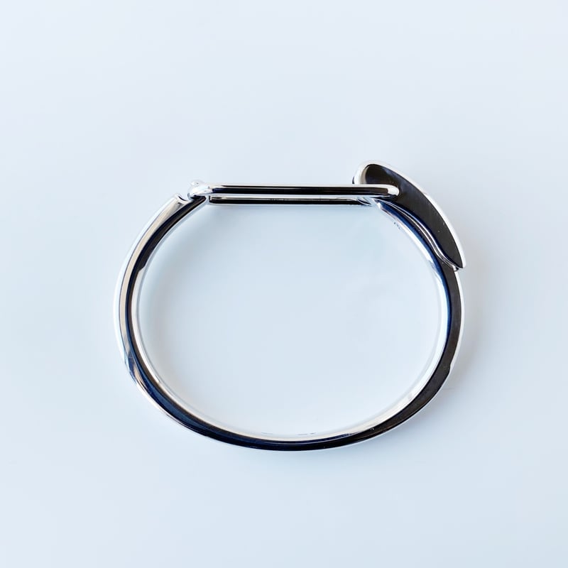 希少✨ vintage HERMES レザーカフ ホースビット バングル ブレス 楽天