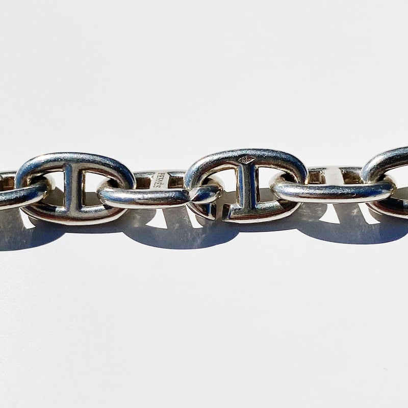 SOLD】Vintage HERMES Chaine d'Ancre Graduated N